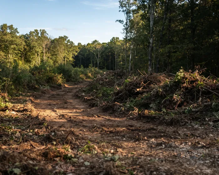 Land Clearing by Steve Chapman's Tree Service